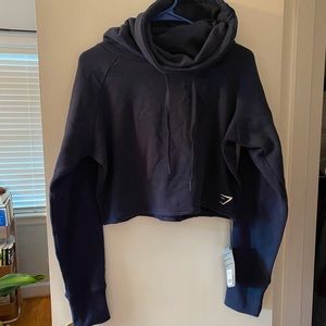 Gymshark cropped hoodie NWT